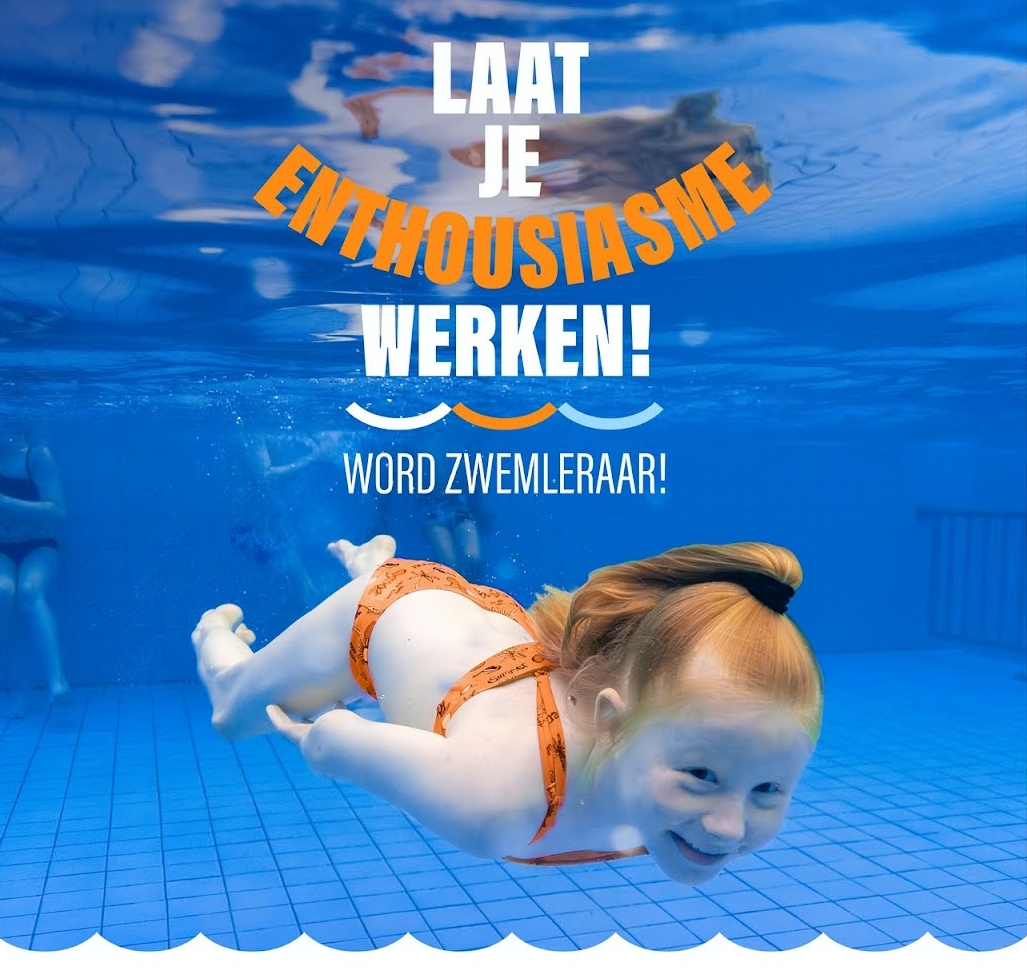 werken in het zwembad